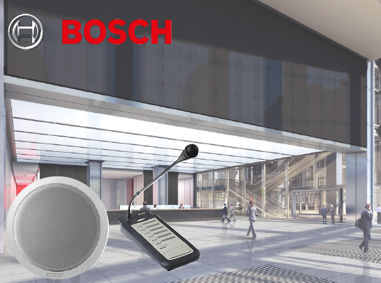 Bosch Public Address System (PA)